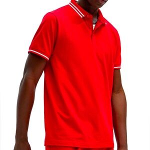 Wilson Short Sleeve Polo - Red